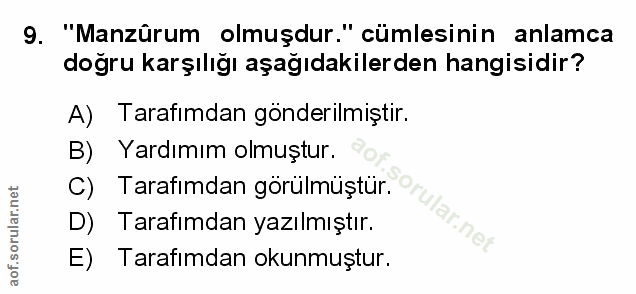 Soru 9