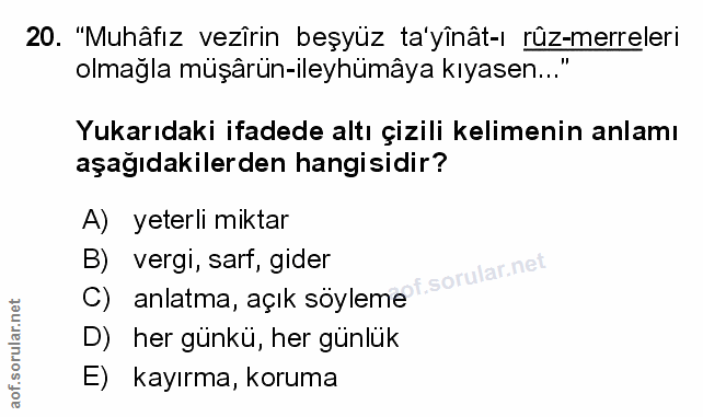 Soru 20