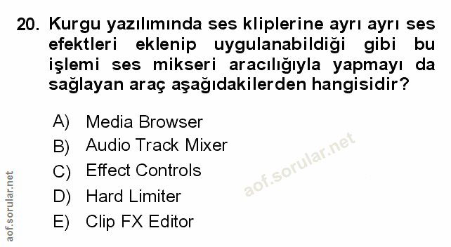 Soru 20
