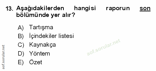 Soru 13
