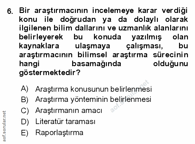 Soru 6