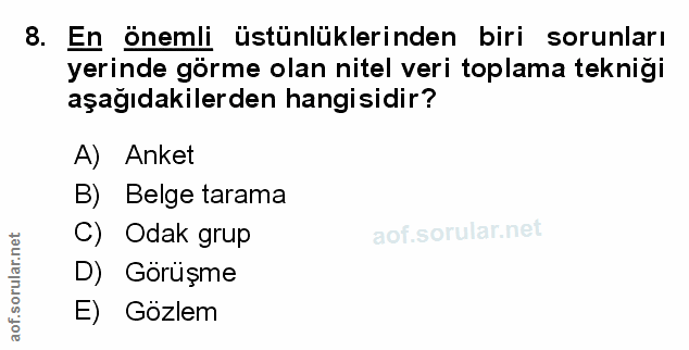 Soru 8