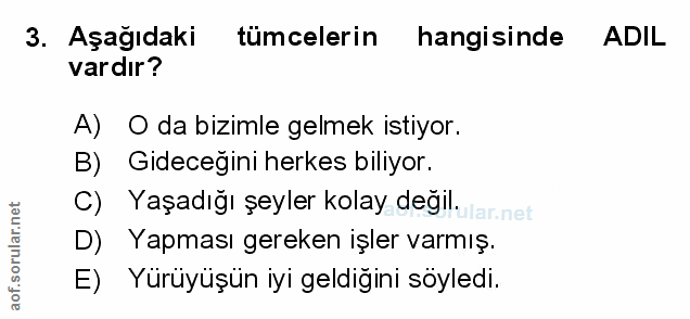 Soru 3
