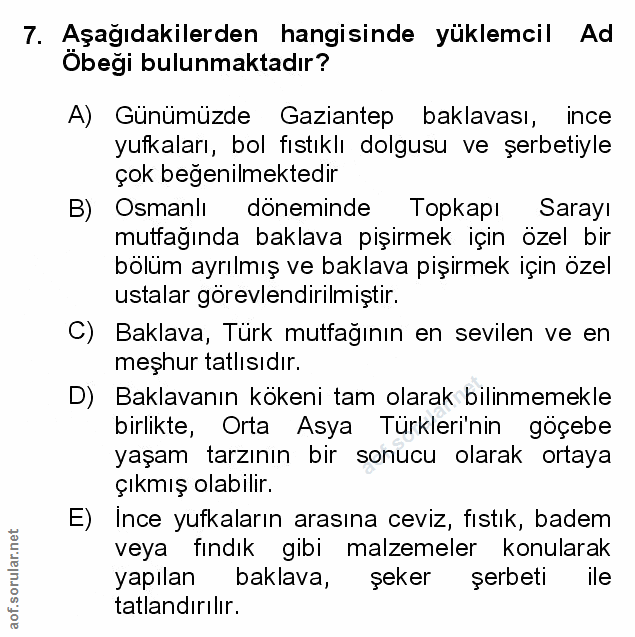 Soru 7