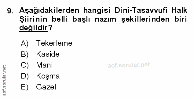 Soru 9