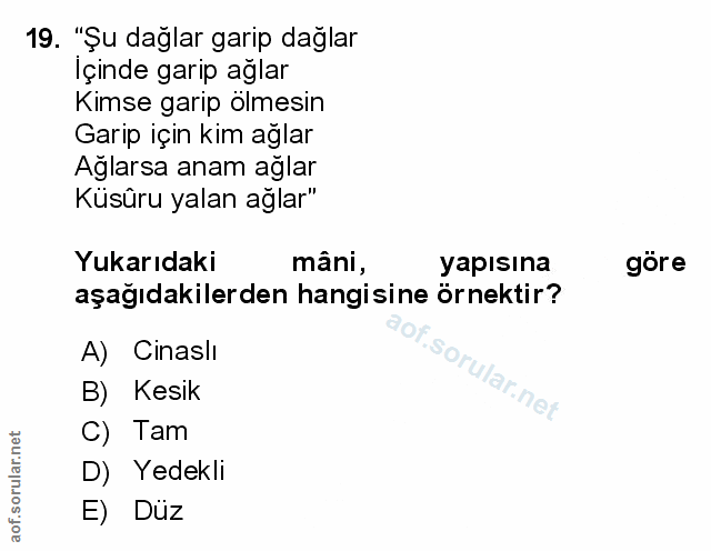 Soru 19