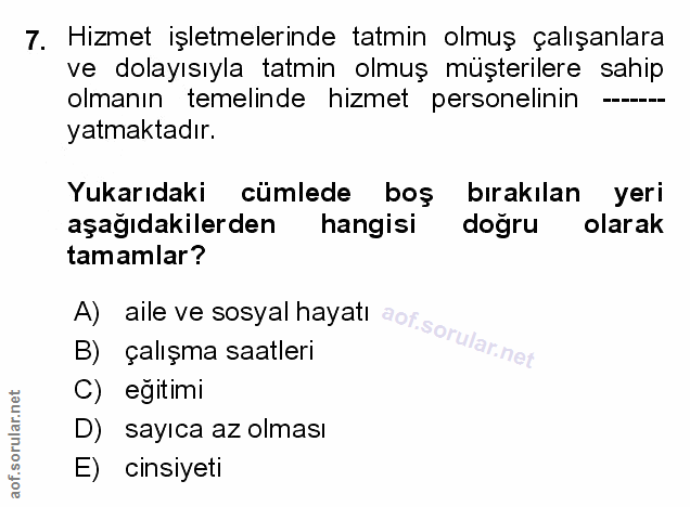 Soru 7