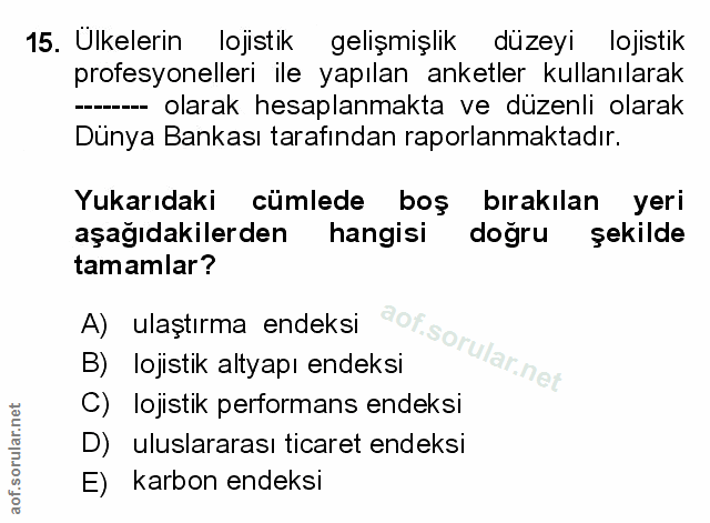 Soru 15