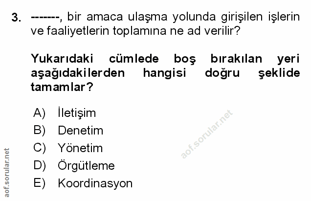 Soru 3