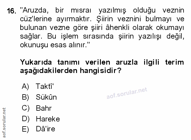Soru 16