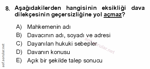 Soru 8