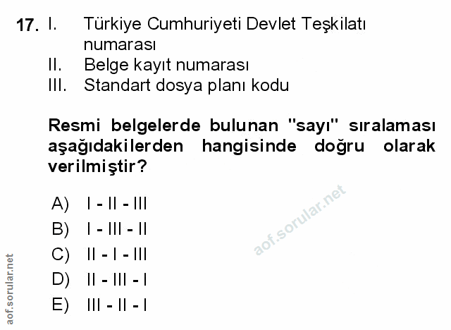 Soru 17