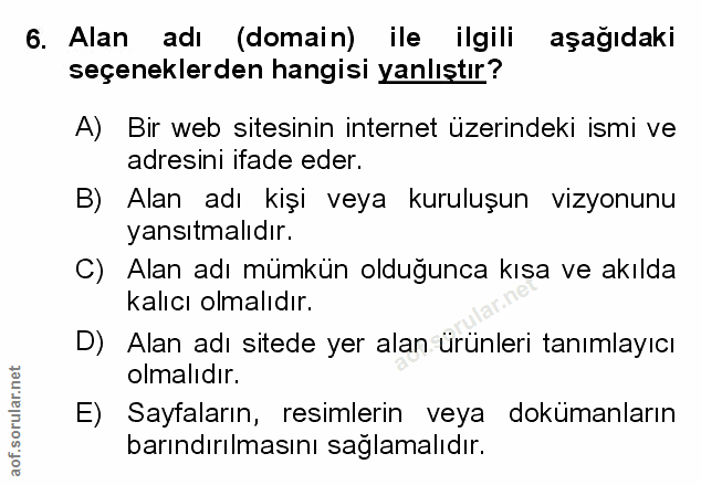 Soru 6