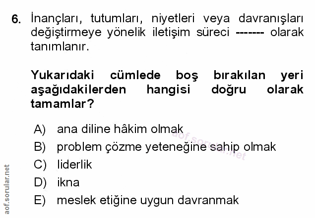 Soru 6
