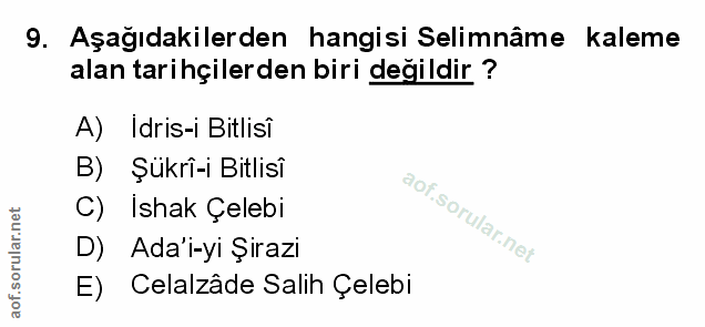 Soru 9