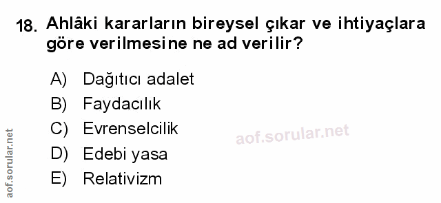 Soru 18