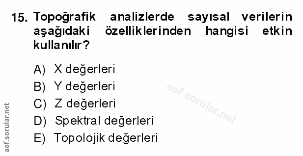 Soru 15