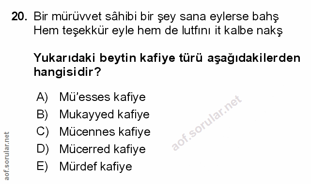 Soru 20