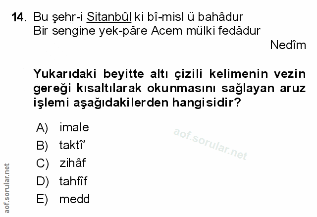 Soru 14