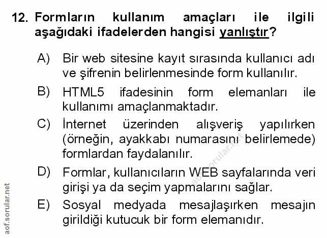 Soru 12