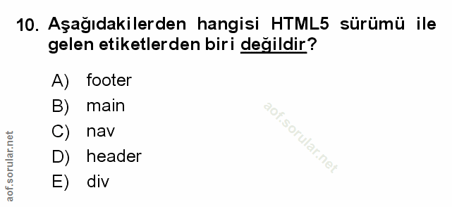 Soru 10