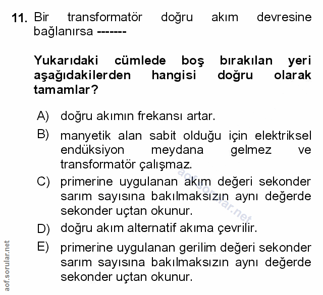Soru 11