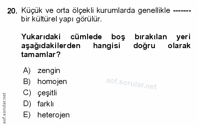 Soru 20