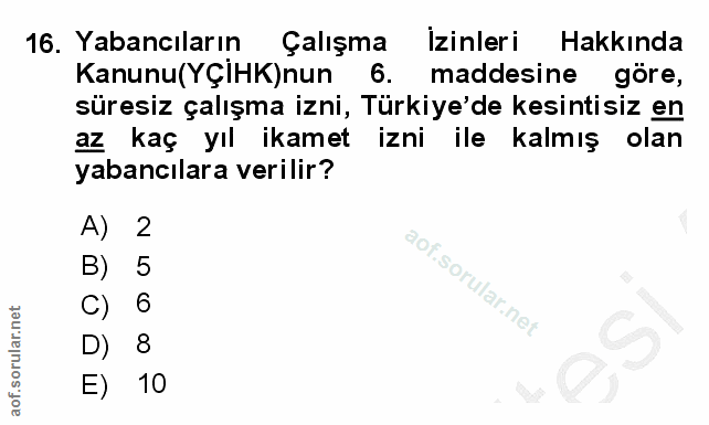 Soru 16