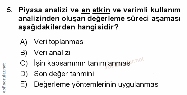Soru 5