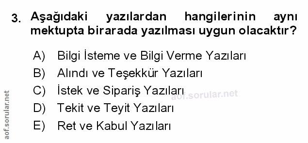 Soru 3
