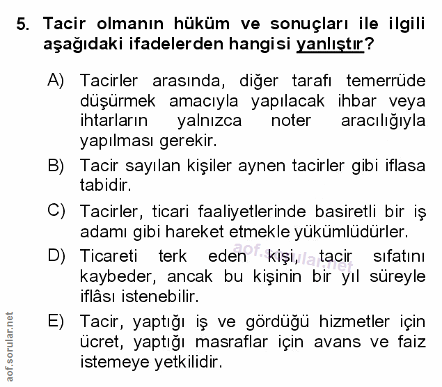 Soru 5