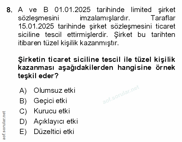 Soru 8