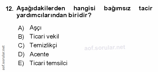 Soru 12