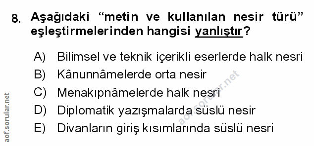 Soru 8