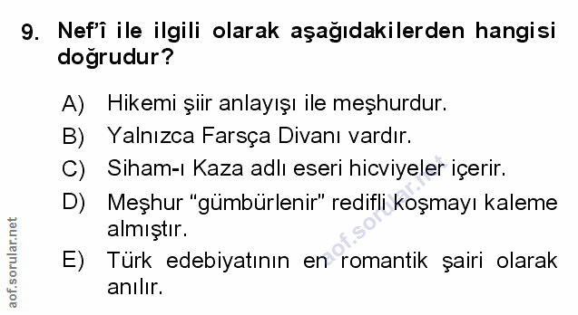 Soru 9