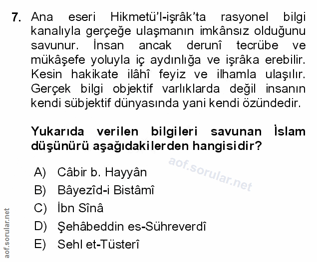 Soru 7