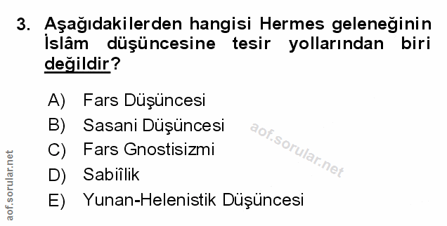 Soru 3