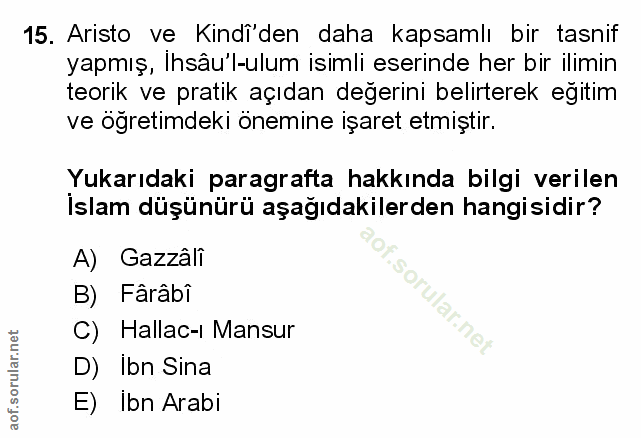 Soru 15