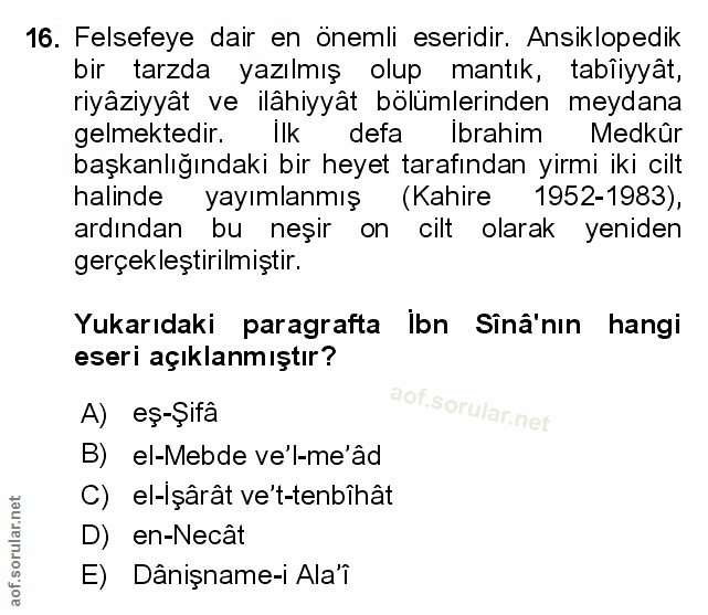 Soru 16