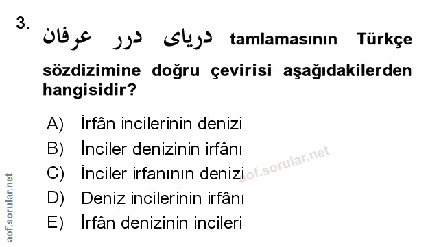 Soru 3