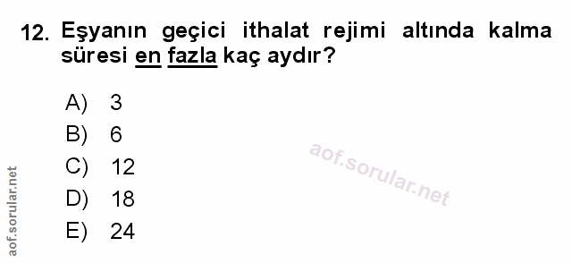 Soru 12