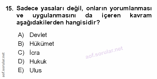 Soru 15
