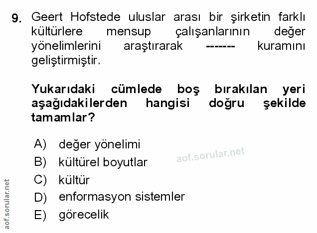 Soru 9