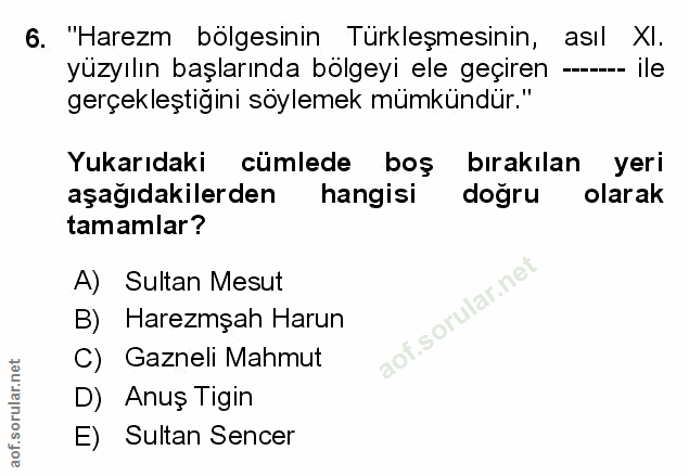 Soru 6