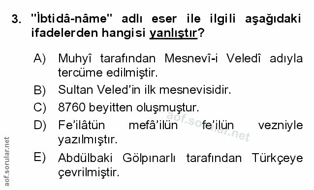 Soru 3