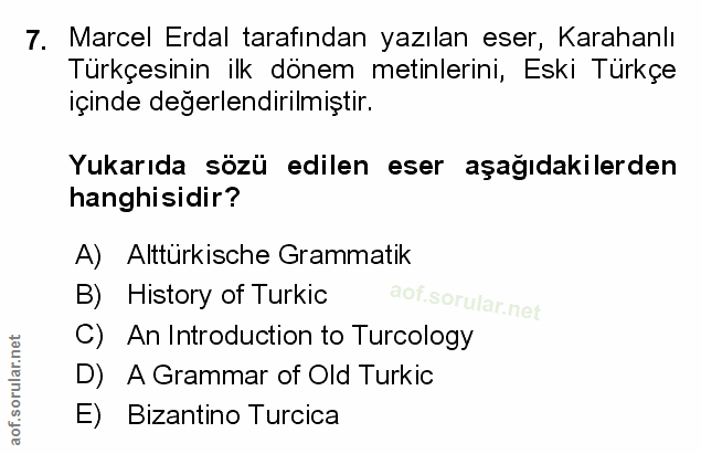 Soru 7