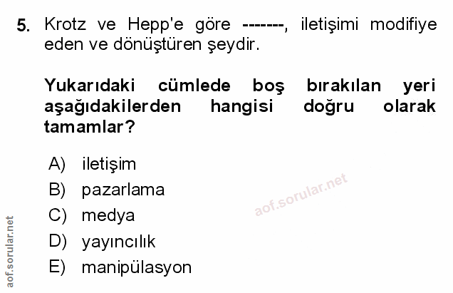 Soru 5