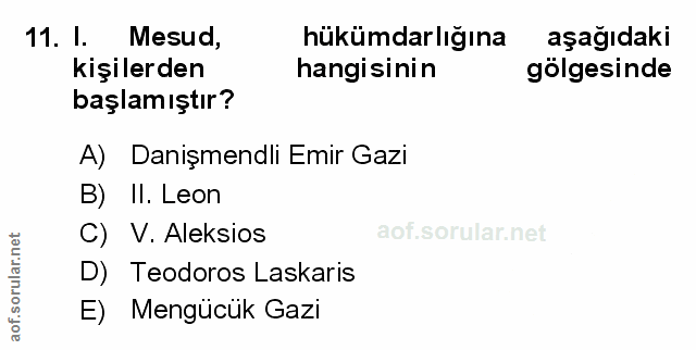 Soru 11