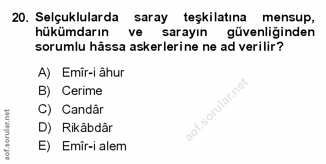 Soru 20
