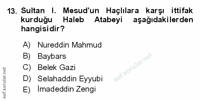 Soru 13